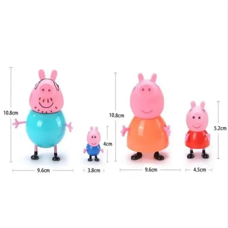 4 Figurines Peppa Pig