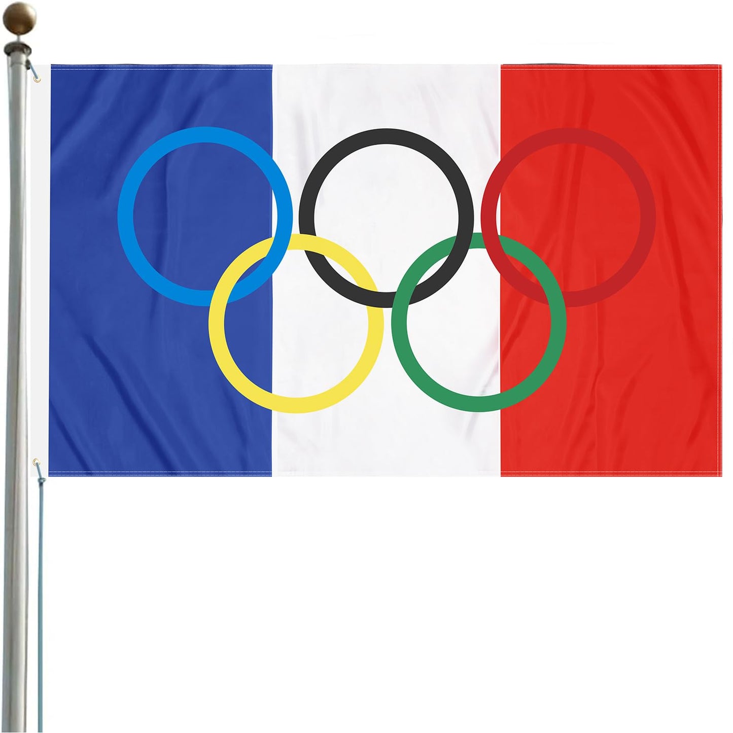 France Flag Olympic Games