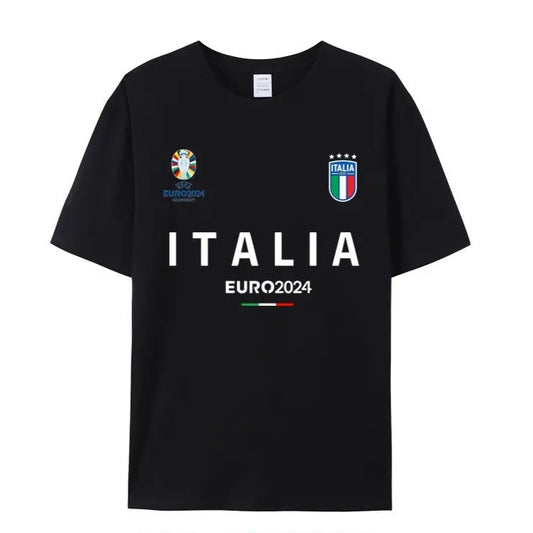 T-shirt Équipe Italie Euro UEFA 2024