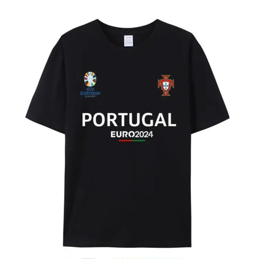 T-shirt Équipe Portugal Euro UEFA 2024