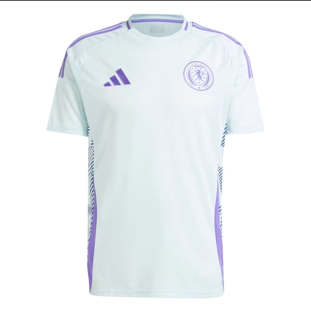 Scotland 2024 jersey | Scotland Team Away Euro 2024 Jersey White