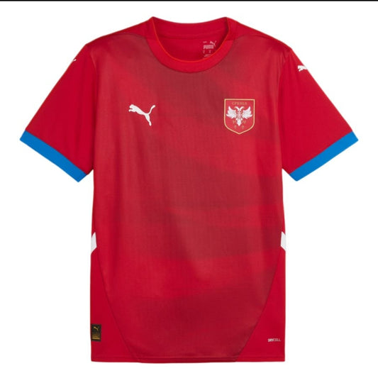 Maillot Équipe de Serbie Domicile Euro 2024 Rouge