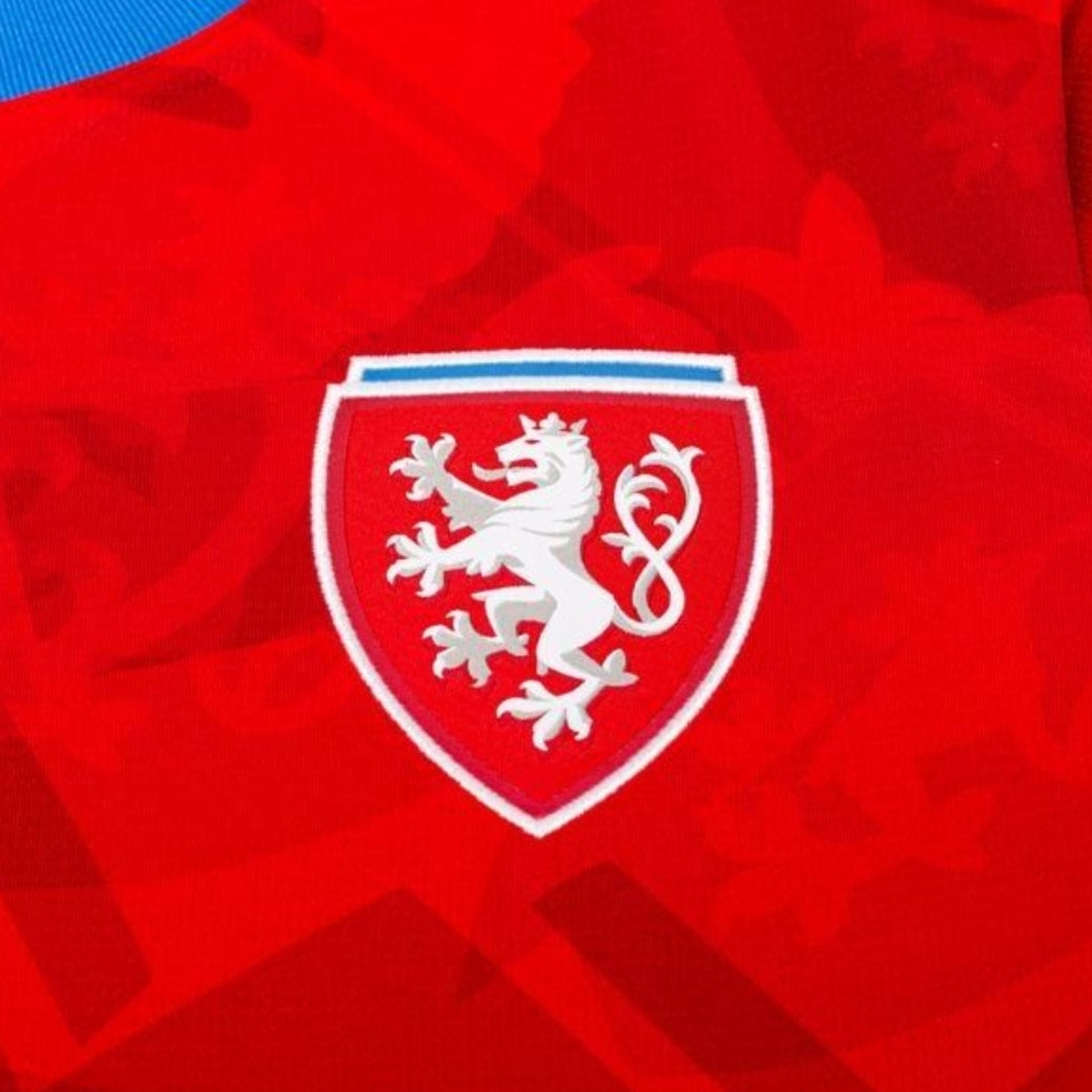 Maillot République Tchèque 2024 | Maillot Équipe de Tchéquie Domicile Euro 2024 Rouge